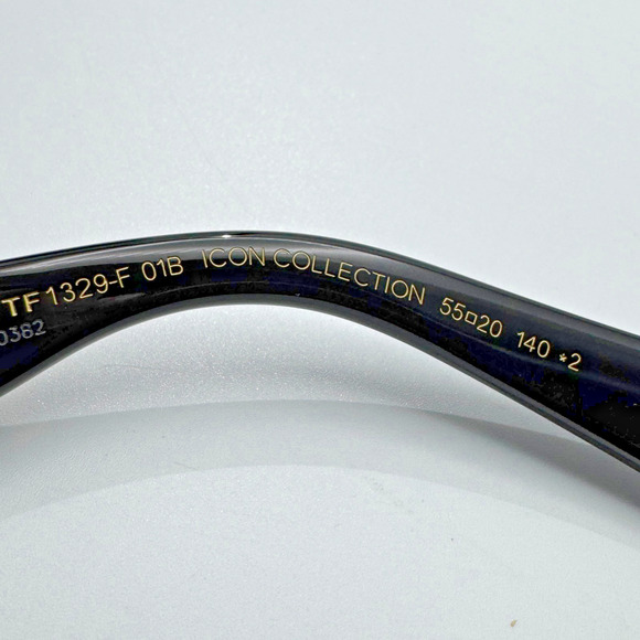 Tom Ford Sunglasses Icon TF1329-F 01B Black Butterfly Gray Gradient Asian Fit main image 7